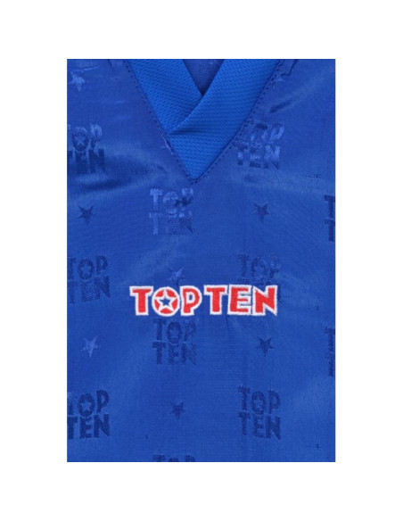 Bluza do pointfightingu top ten niebiesko-biała (zmiana ceny)