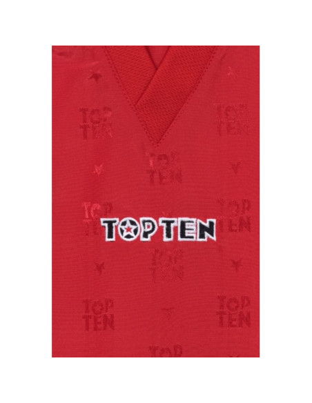 Bluza do pointfightingu top ten niebiesko-biała (zmiana ceny)