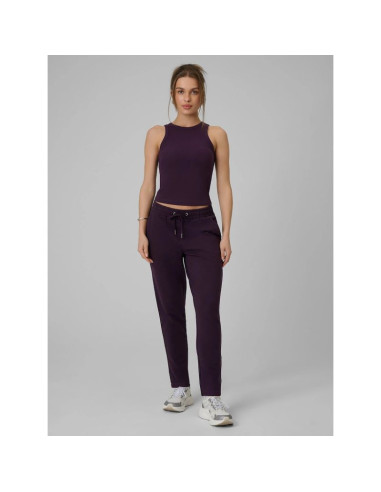 Top slim z prążkowanej dzianiny damski 4f 4fraw25tslef310-50s