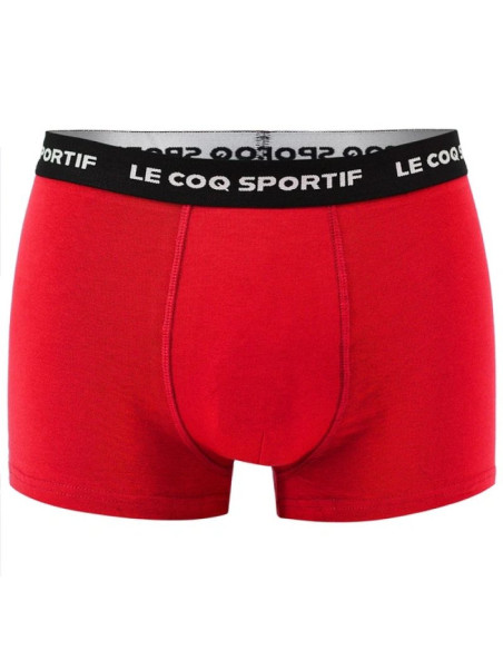 Le coq sportif bokserki majtki męskie 3pak czerwone szare granatowe