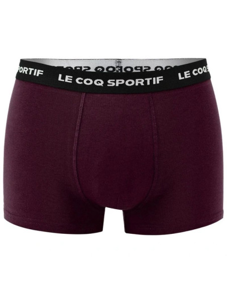 Le coq sportif bokserki majtki męskie 3pak czarne szare bordowe