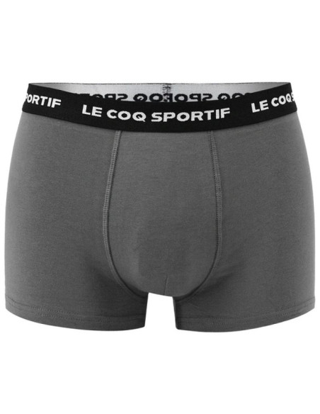 Le coq sportif bokserki majtki męskie 3pak czarne szare bordowe