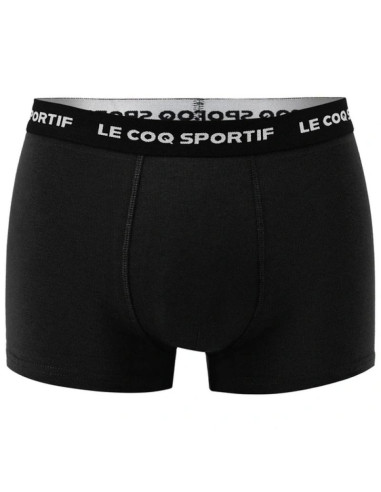 Le coq sportif bokserki majtki męskie 3pak czarne szare bordowe