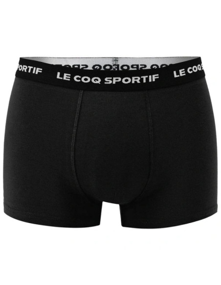 Le coq sportif bokserki majtki męskie 3pak czarne szare bordowe