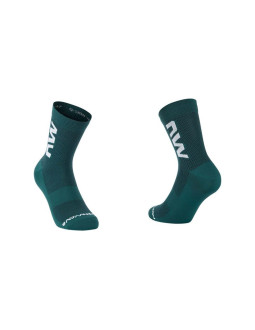 Skarpety rowerowe northwave extreme air mid sock szmaragdowe