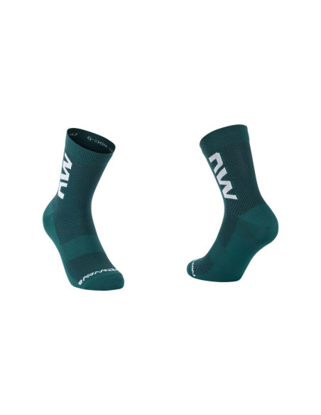 Skarpety rowerowe northwave extreme air mid sock szmaragdowe