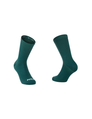 Skarpety rowerowe northwave switch sock szmaragdowe