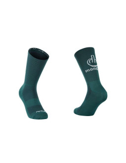 Skarpety rowerowe northwave sunday monday sock szmaragdowe 2
