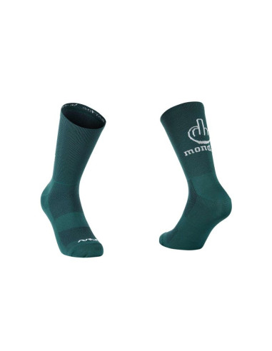 Skarpety rowerowe northwave sunday monday sock szmaragdowe
