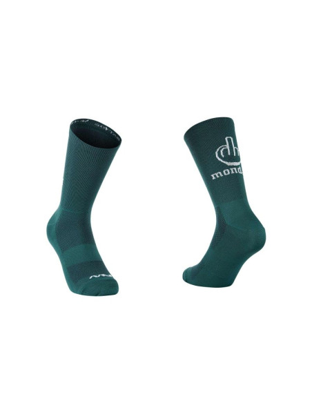 Skarpety rowerowe northwave sunday monday sock szmaragdowe