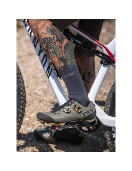 Skarpety rowerowe northwave extreme pro sock - czarny szary
