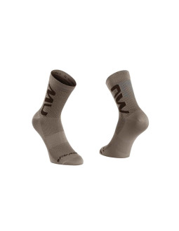 Skarpety rowerowe northwave extreme air mid sock beżowy