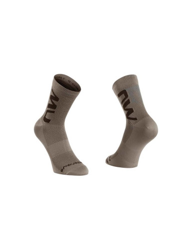 Skarpety rowerowe northwave extreme air mid sock beżowy