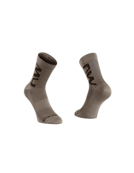 Skarpety rowerowe northwave extreme air mid sock beżowy