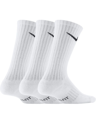 Skarpety nike performance cushioned crew 3p jr sx6842