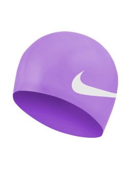 Czepek pływacki nike big swoosh fioletowy ness8163-569