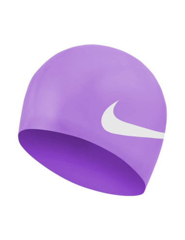 Czepek pływacki nike big swoosh fioletowy ness8163-569