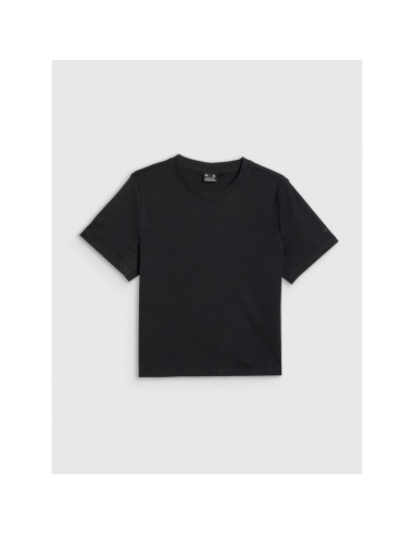 T-shirt regular gładki damski 4f 4fraw25ttshf3625-20s