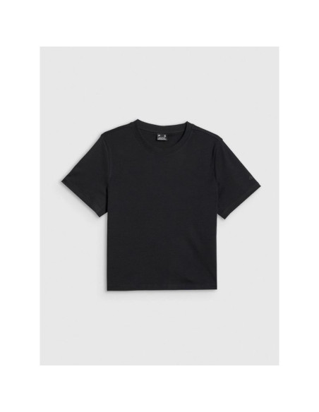 T-shirt regular gładki damski 4f 4fraw25ttshf3625-20s