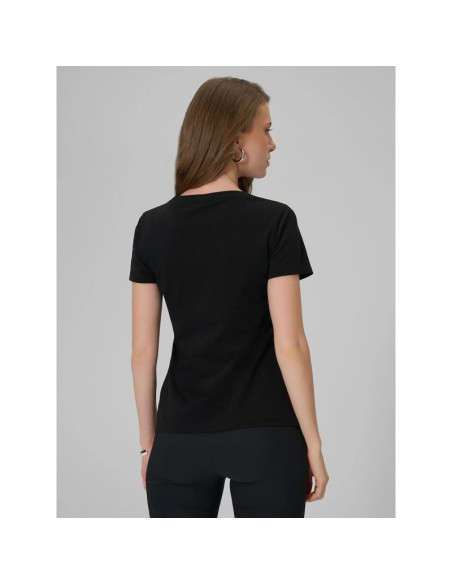 T-shirt slim gładki damski 4f 4frss26ttshf3628-20s