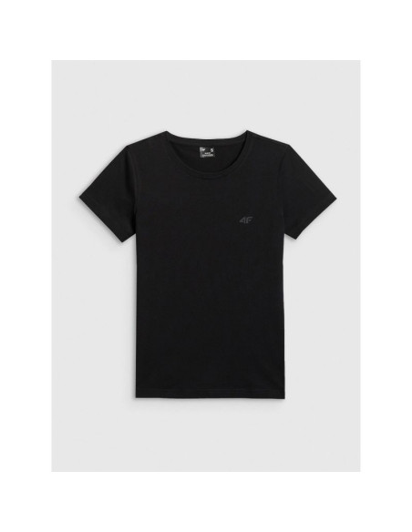 T-shirt slim gładki damski 4f 4frss26ttshf3628-20s