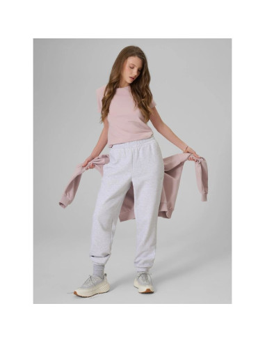 T-shirt slim gładki damski 4f 4frss26ttshf3628-56s
