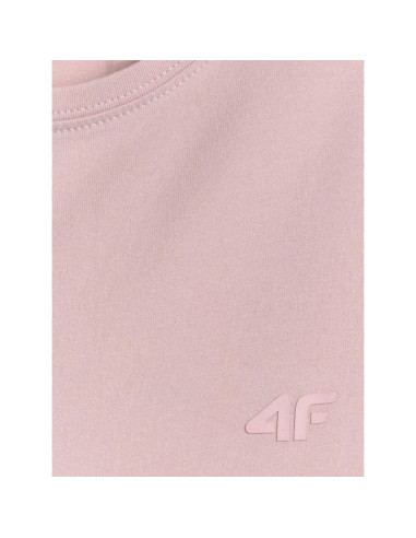 T-shirt slim gładki damski 4f 4frss26ttshf3628-56s