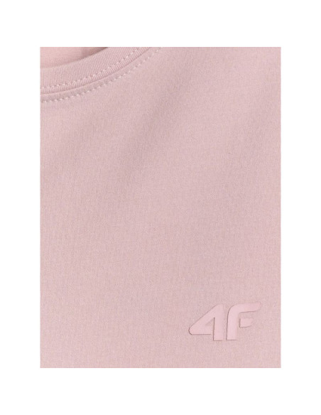 T-shirt slim gładki damski 4f 4frss26ttshf3628-56s
