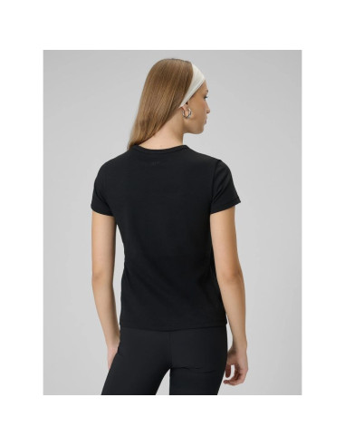 T-shirt slim gładki damski 4f 4fraw25ttshf3623-20s