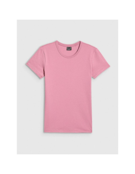 T-shirt slim gładki damski 4f 4fraw25ttshf3623-56s