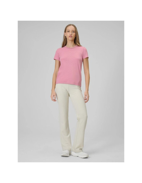 T-shirt slim gładki damski 4f 4fraw25ttshf3623-56s