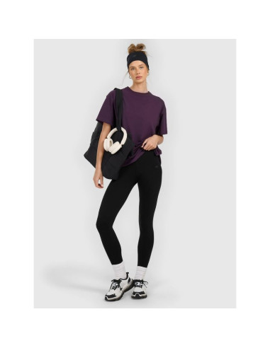 T-shirt loose gładki damski 4f 4fraw25ttshf3624-50s