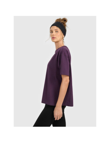 T-shirt loose gładki damski 4f 4fraw25ttshf3624-50s
