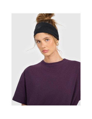 T-shirt loose gładki damski 4f 4fraw25ttshf3624-50s