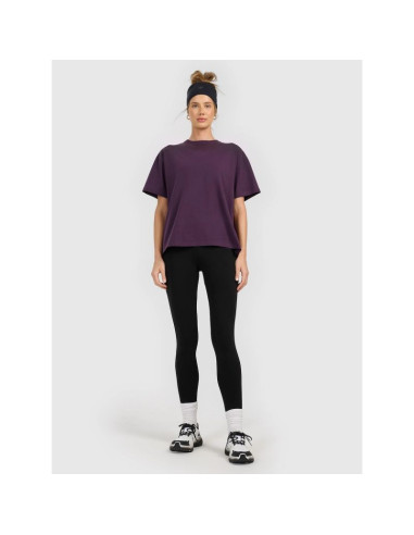 T-shirt loose gładki damski 4f 4fraw25ttshf3624-50s