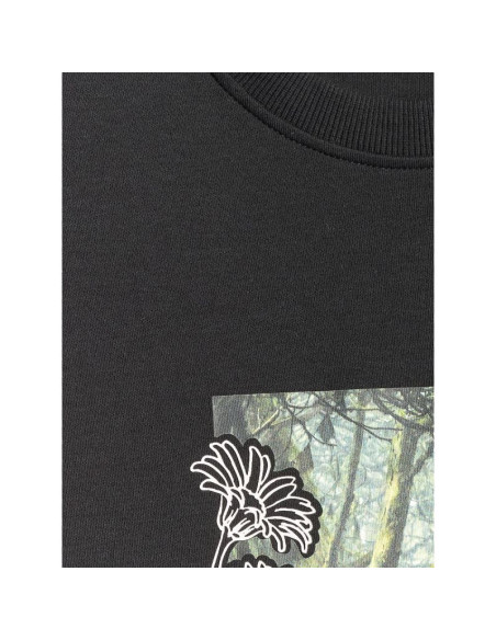 T-shirt loose z nadrukiem damski 4f 4frss26ttshf3706-20s