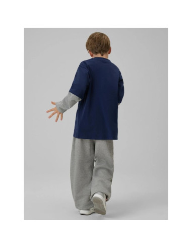 Longsleeve loose z nadrukiem chłopięcy 4f 4fjrss26tlonm631-31s