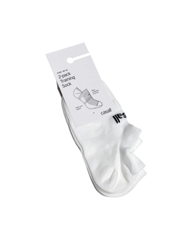 Skarpety sportowe casall training sock 2-pack kolor biały