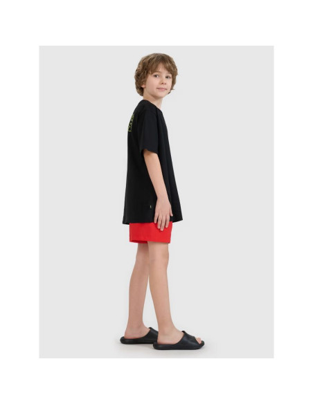 Spodenki plażowe boardshorty chłopięce 4f 4fjrmm00ubdsm110-62s