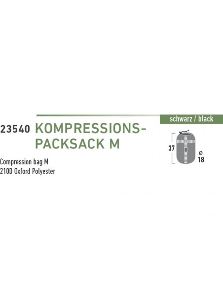 Worek kompresyjny high peak (37x18cm) roz m 23540