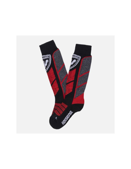 Skarpety narciarskie dziecięce rossignol jr thermotech socks czerwone