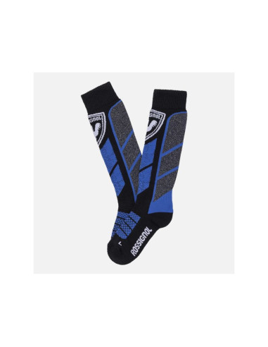 Skarpety narciarskie dziecięce rossignol jr thermotech socks niebieskie