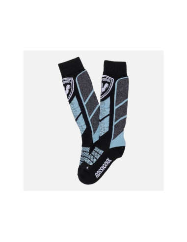 Skarpety narciarskie dziecięce rossignol jr thermotech socks niebieskie