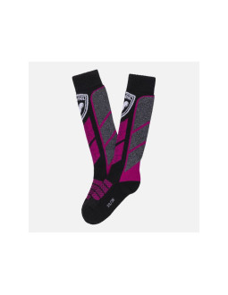 Skarpety narciarskie dziecięce rossignol jr thermotech socks różowe