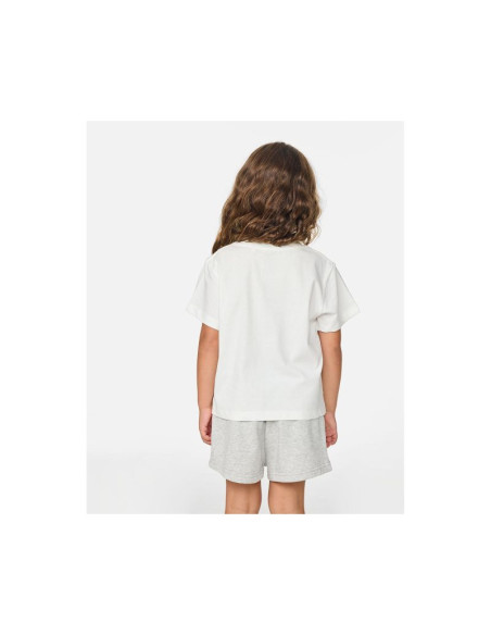 Koszulka dziewczęca rip curl surf puff relaxed tee -girl biała