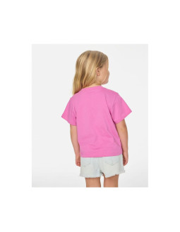Koszulka dziewczęca rip curl surf puff relaxed tee -girl różowa 2