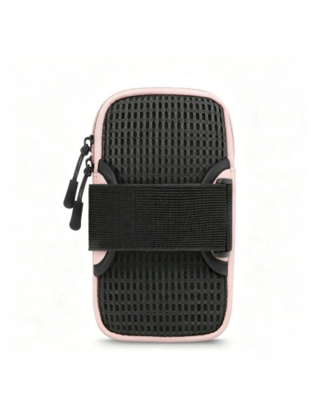 Opaska tech-protect m6 universal sport armband na ramię - różowa