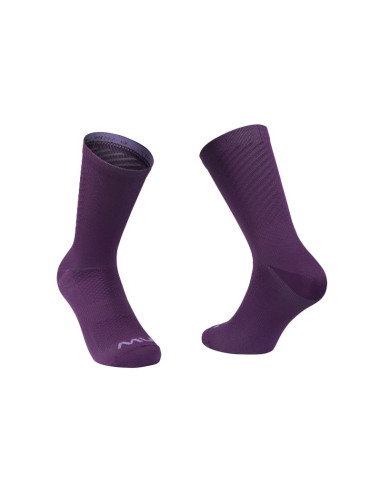 Skarpety rowerowe northwave switch sock fioletowy