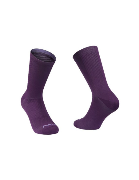 Skarpety rowerowe northwave switch sock fioletowy