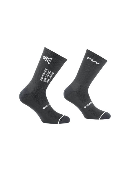 Skarpety rowerowe northwave own the race sock czarny